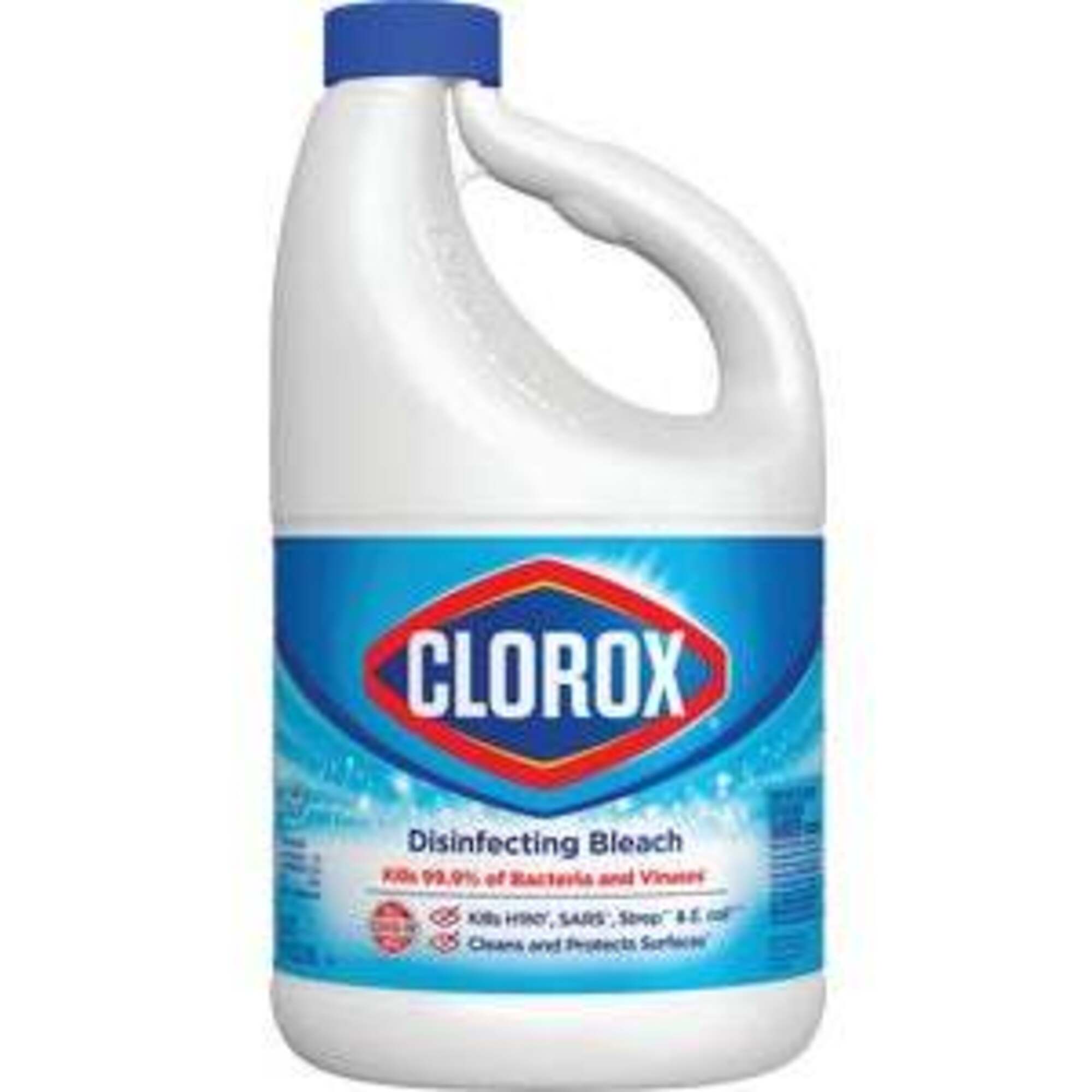CLOROX Disinfect Bleach, 81 Oz, Concente Liquid